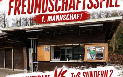 Freundschaftsspiel der 1. Mannschaft